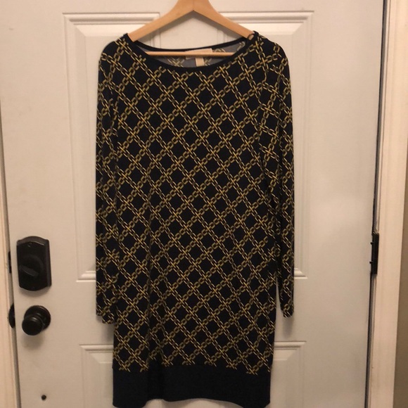 MICHAEL Michael Kors Dresses & Skirts - Michael Kors Navy/Gold dress